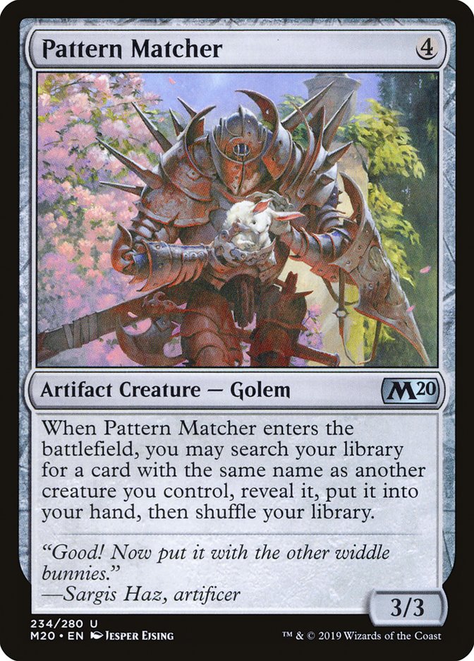 Pattern Matcher [Core Set 2020] (234)