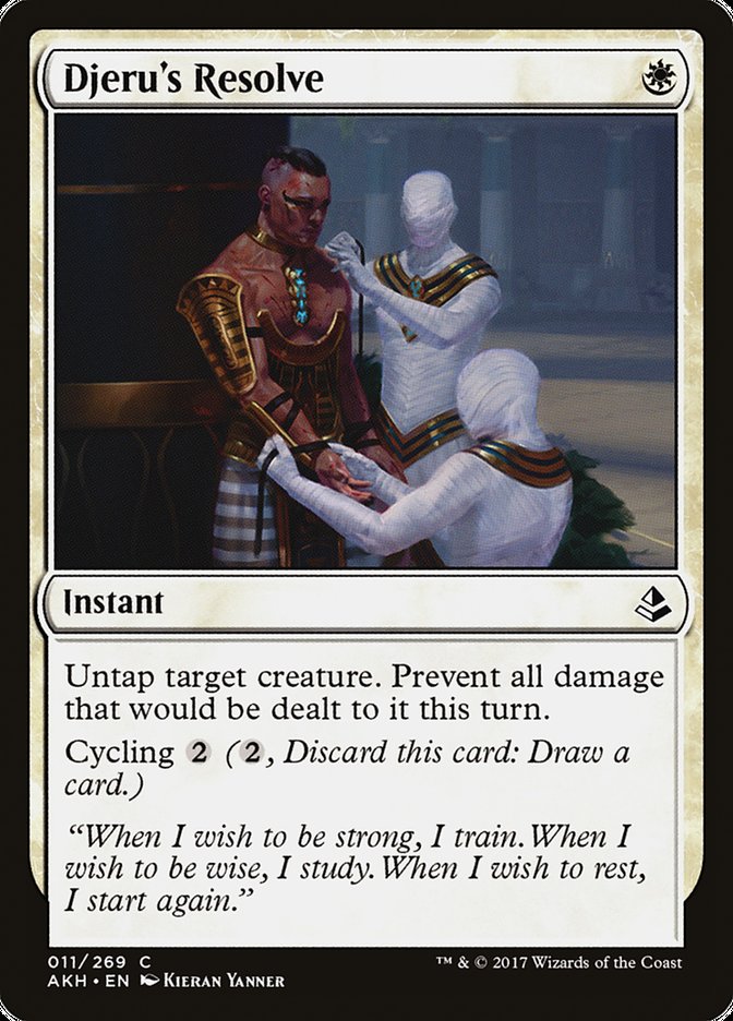 Djeru's Resolve [Amonkhet] (11)