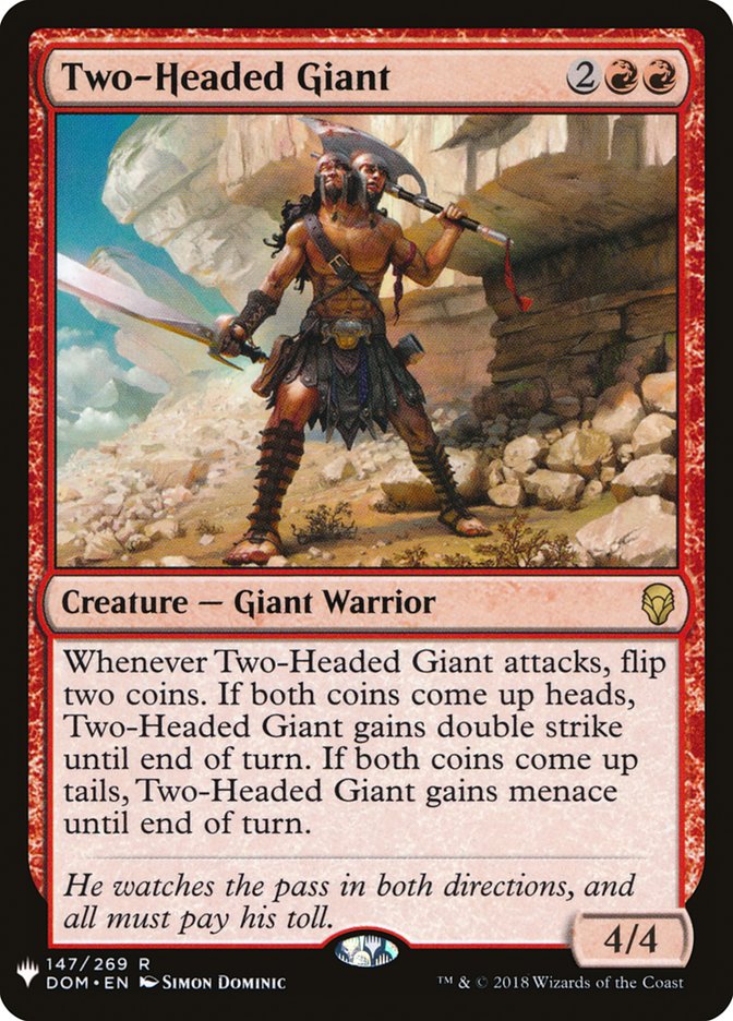 Two-Headed Giant [The List] (DOM-147)