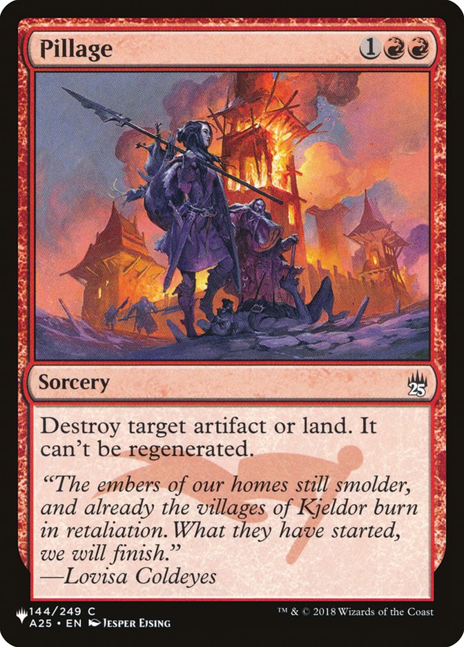 Pillage [The List] (A25-144)