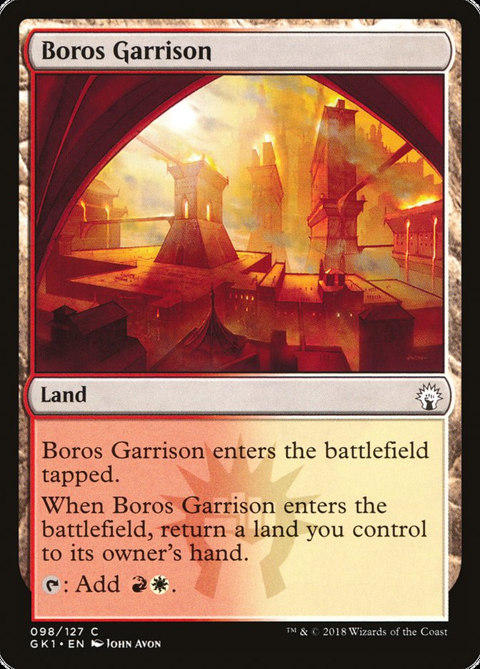 Boros Garrison [Guild Kit: Boros] (98)