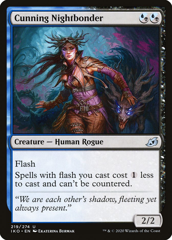Cunning Nightbonder [Ikoria: Lair of Behemoths] (219)