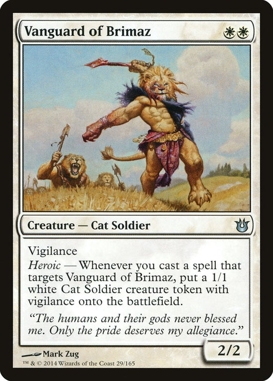 Vanguard of Brimaz [Born of the Gods] (29)