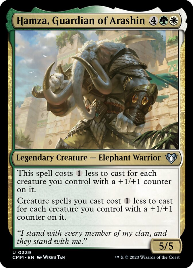 Hamza, Guardian of Arashin [Commander Masters] (339)