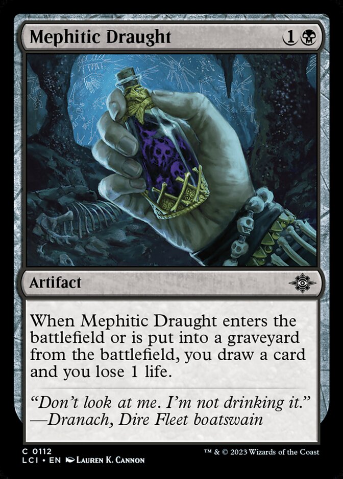 Mephitic Draught [The Lost Caverns of Ixalan] (112)