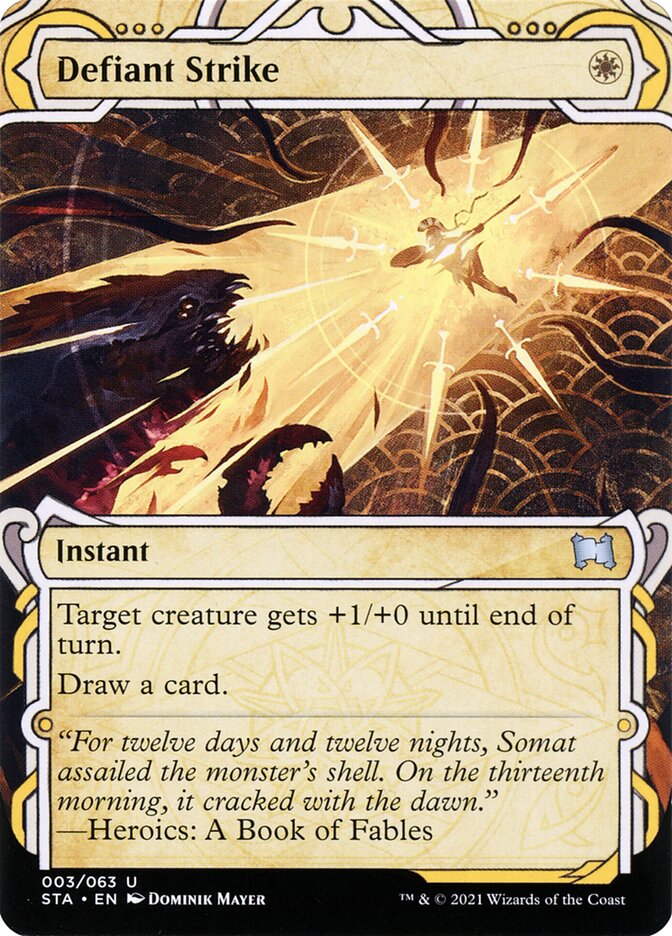 Defiant Strike [Strixhaven Mystical Archive] (3)