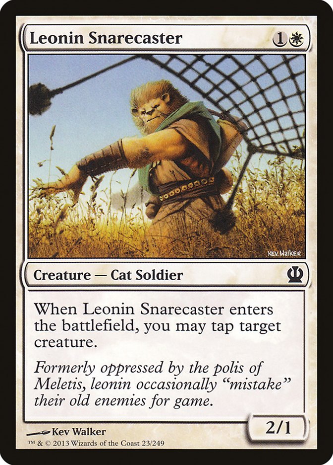Leonin Snarecaster [Theros] (23)