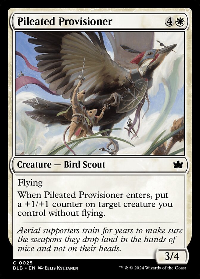 Pileated Provisioner [Bloomburrow] (25)