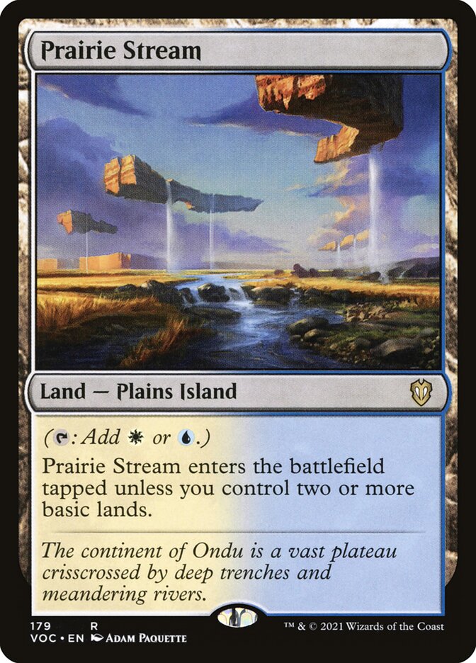 Prairie Stream [Crimson Vow Commander] (179)