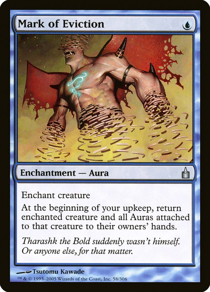 Mark of Eviction [Ravnica: City of Guilds] (58)