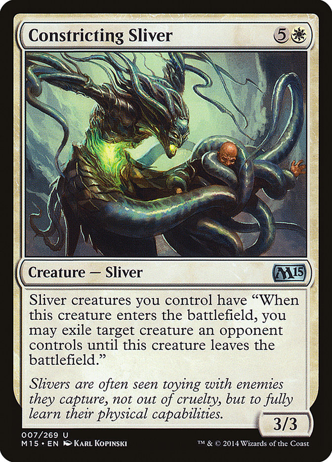 Constricting Sliver [Magic 2015] (7)