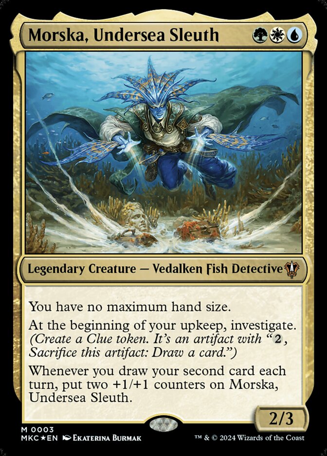 Morska, Undersea Sleuth [Murders at Karlov Manor Commander] (3)