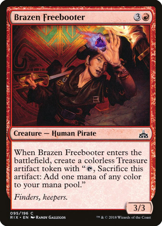 Brazen Freebooter [Rivals of Ixalan] (95)