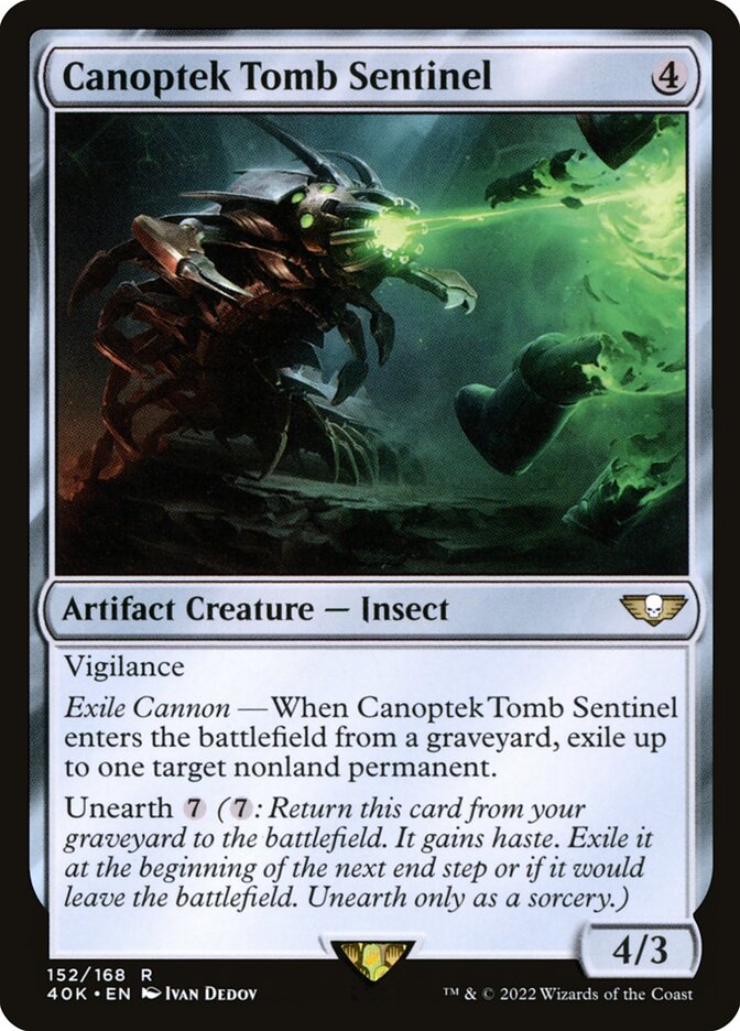 Canoptek Tomb Sentinel [Warhammer 40,000 Commander] (152)