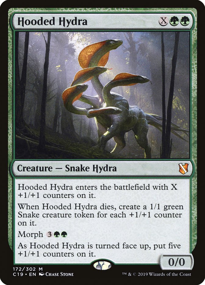 Hooded Hydra [Commander 2019] (172)