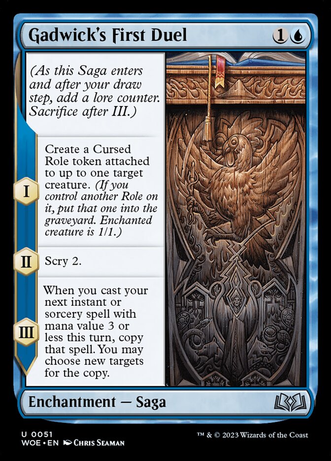 Gadwick's First Duel [Wilds of Eldraine] (51)