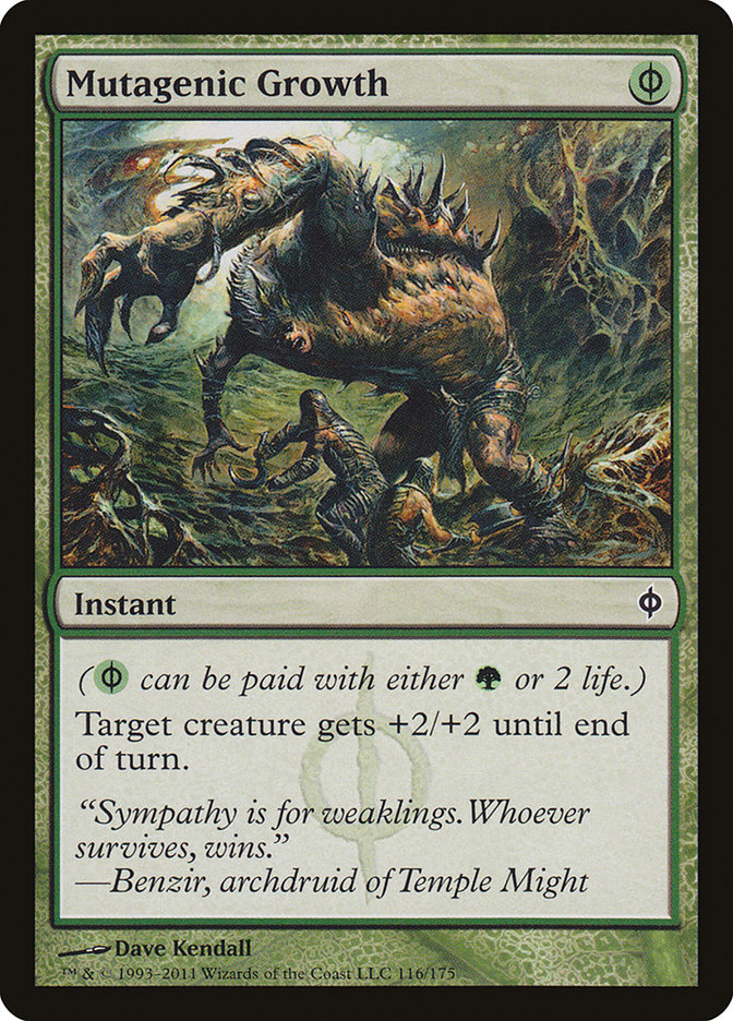 Mutagenic Growth [New Phyrexia] (116)