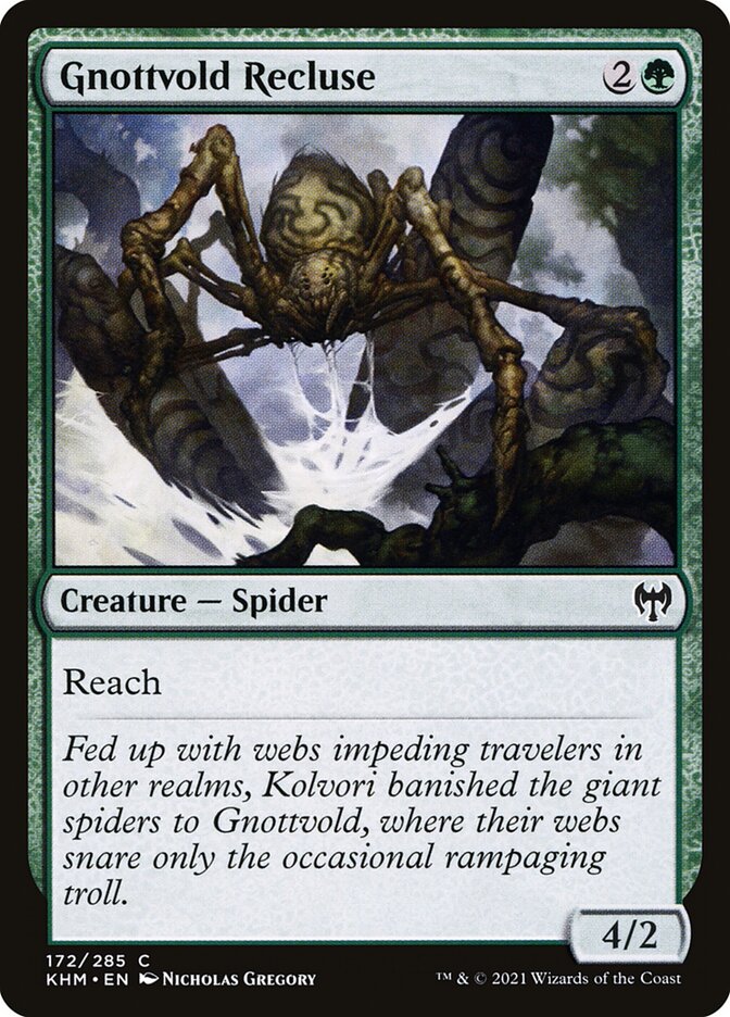 Gnottvold Recluse [Kaldheim] (172)
