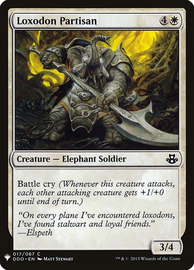 Loxodon Partisan [The List] (DDO-17)