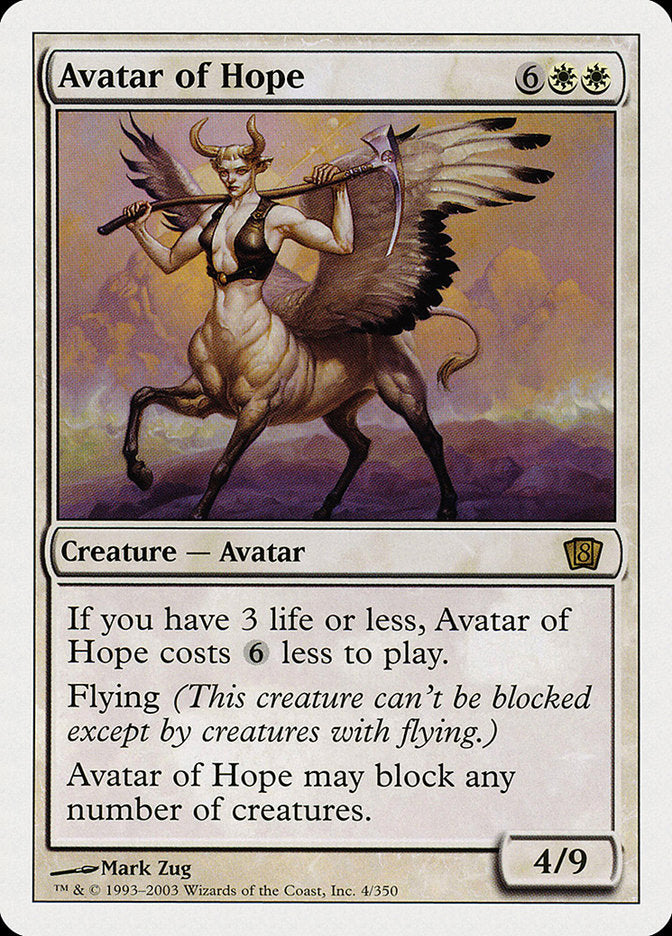 Avatar of Hope [Eighth Edition] (4)