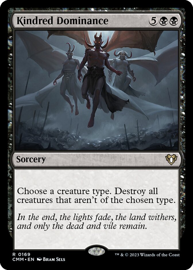 Kindred Dominance [Commander Masters] (169)