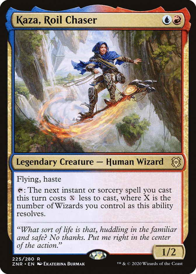 Kaza, Roil Chaser [Zendikar Rising] (225)