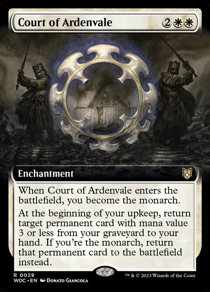 Court of Ardenvale [Wilds of Eldraine Commander] (29)