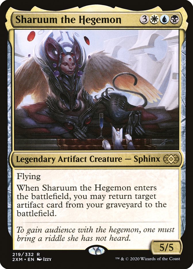 Sharuum the Hegemon [Double Masters] (219)