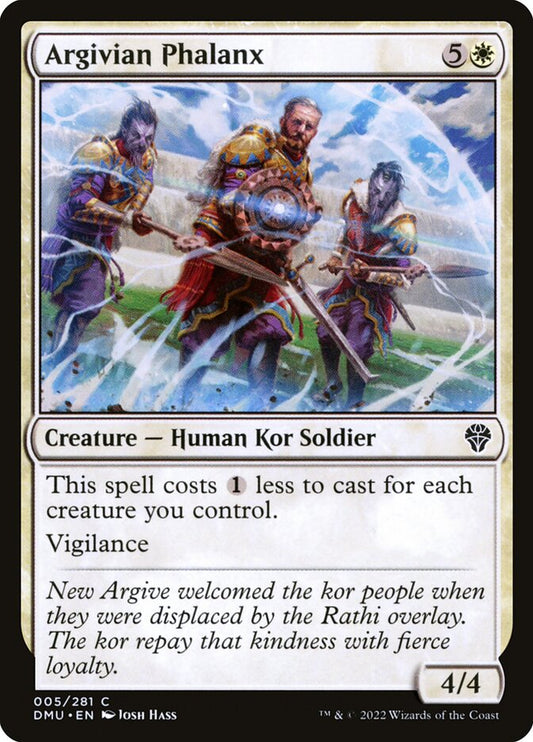 Argivian Phalanx [Dominaria United] (5)