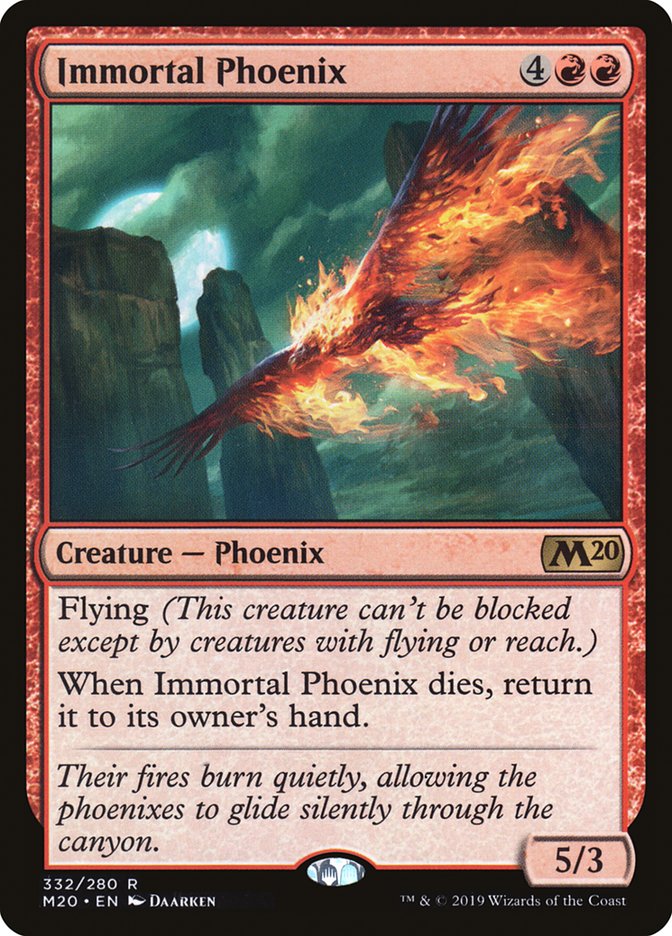 Immortal Phoenix [Core Set 2020] (332)