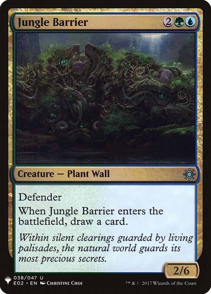 Jungle Barrier [The List] (E02-38)