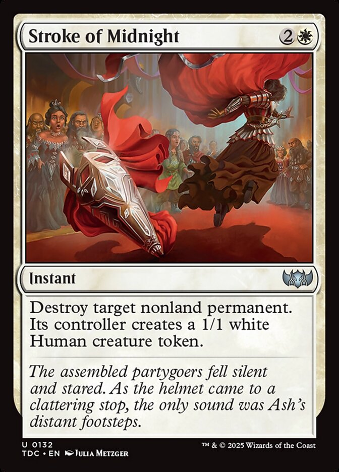 Stroke of Midnight [Tarkir: Dragonstorm Commander] (132)