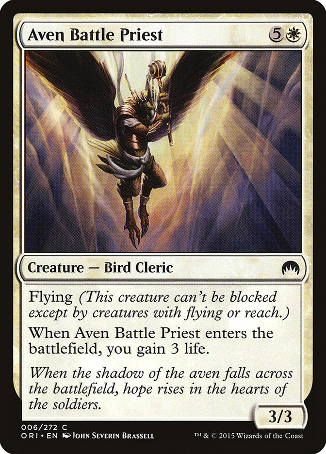 Aven Battle Priest [Magic Origins] (6)