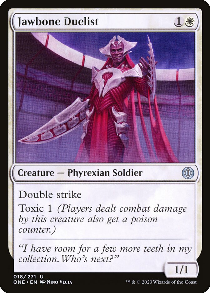 Jawbone Duelist [Phyrexia: All Will Be One] (18)