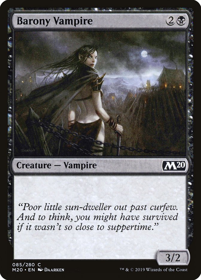 Barony Vampire [Core Set 2020] (85)