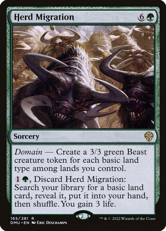 Herd Migration [Dominaria United] (165)