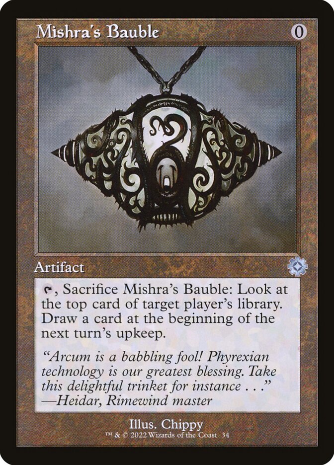 Mishra's Bauble [The Brothers' War Retro Artifacts] (34)