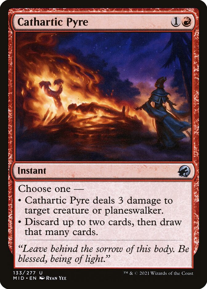 Cathartic Pyre [Innistrad: Midnight Hunt] (133)