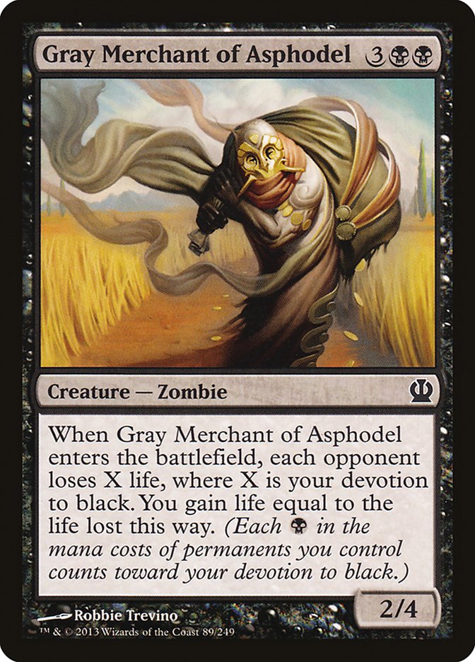 Gray Merchant of Asphodel [Theros] (89)