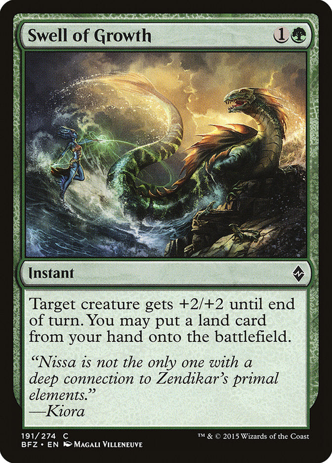 Swell of Growth [Battle for Zendikar] (191)
