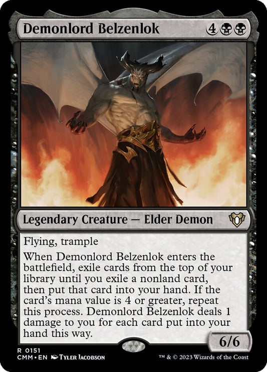 Demonlord Belzenlok [Commander Masters] (151)