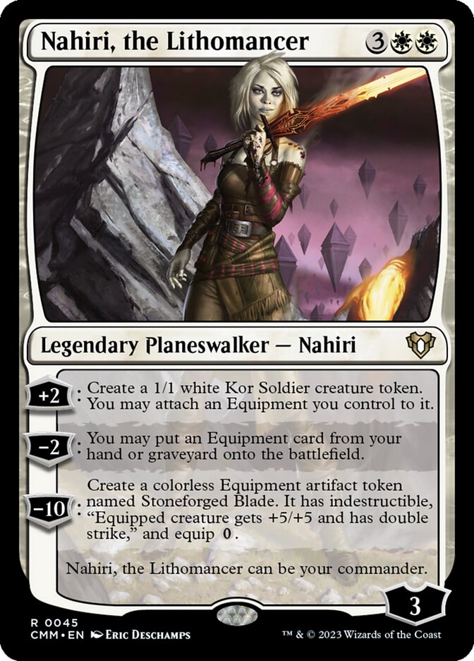 Nahiri, the Lithomancer [Commander Masters] (45)