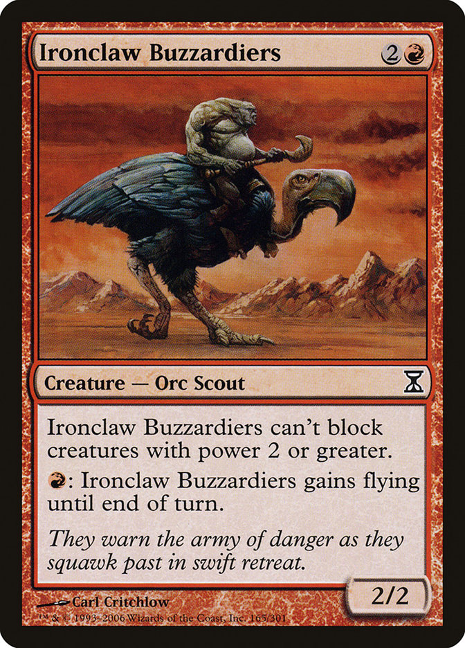Ironclaw Buzzardiers [Time Spiral] (165)