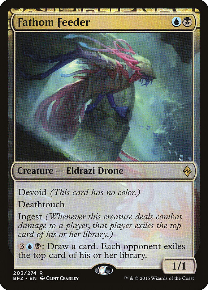 Fathom Feeder [Battle for Zendikar] (203)