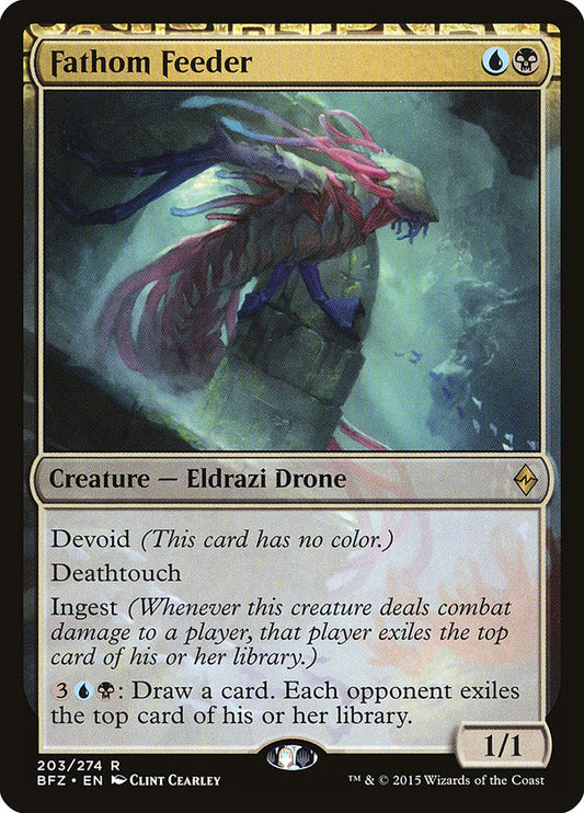 Fathom Feeder [Battle for Zendikar] (203)