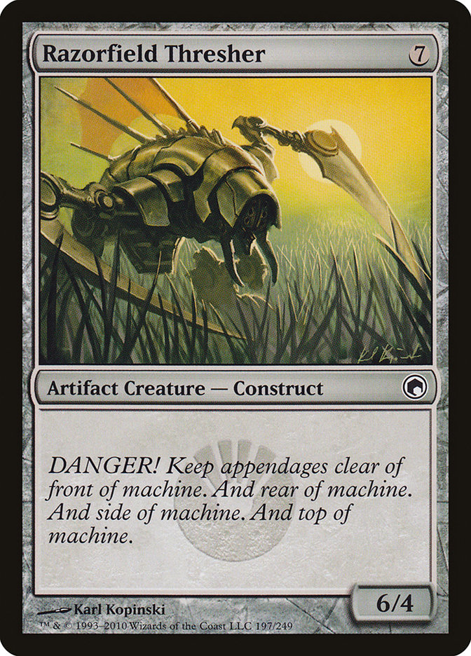 Razorfield Thresher [Scars of Mirrodin] (197)