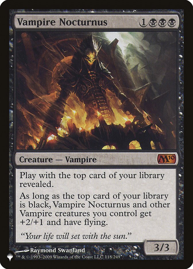 Vampire Nocturnus [The List] (M10-118)