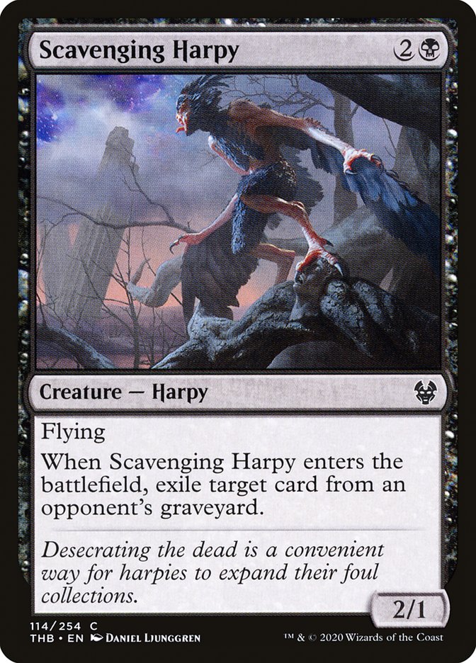 Scavenging Harpy [Theros Beyond Death] (114)