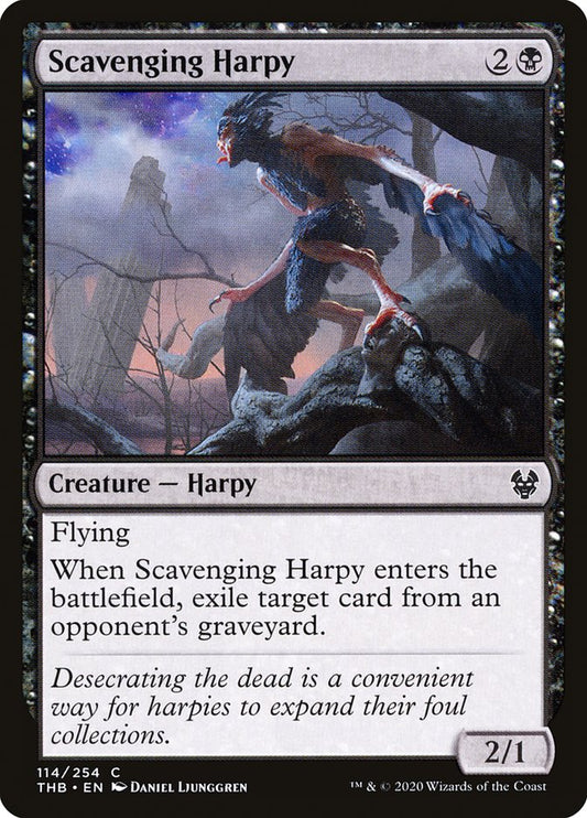 Scavenging Harpy [Theros Beyond Death] (114)