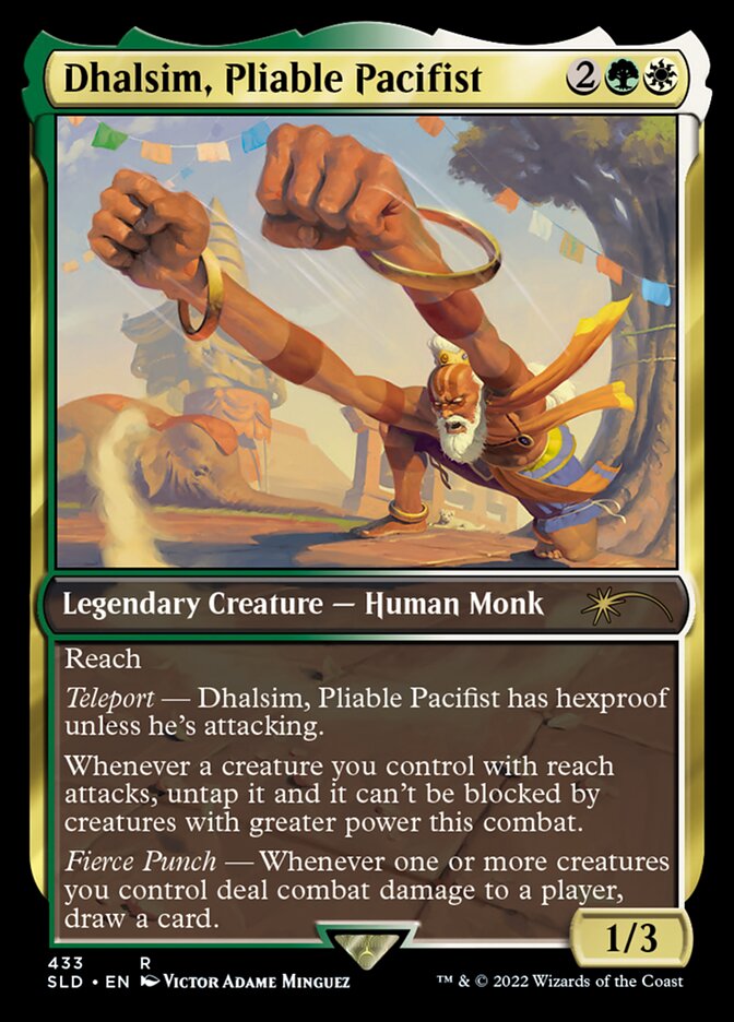 Dhalsim, Pliable Pacifist [Secret Lair Drop] (433)